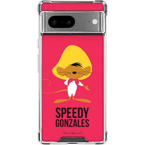 Looney Tunes Speedy Gonzales Identity Google Pixel 7a Clear Case